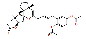 14-epi-Amentol triacetate